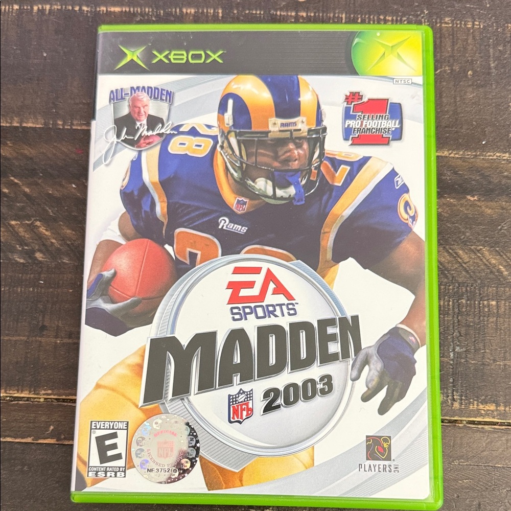 EA Sports Madden NFL 2003 for Xbox - Green Case